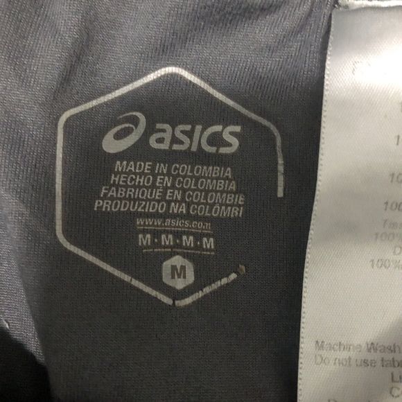 Asics Womens Elastic Waist Drawstring Pull-On Casual Stretch Running Shorts M - Picture 5 of 8